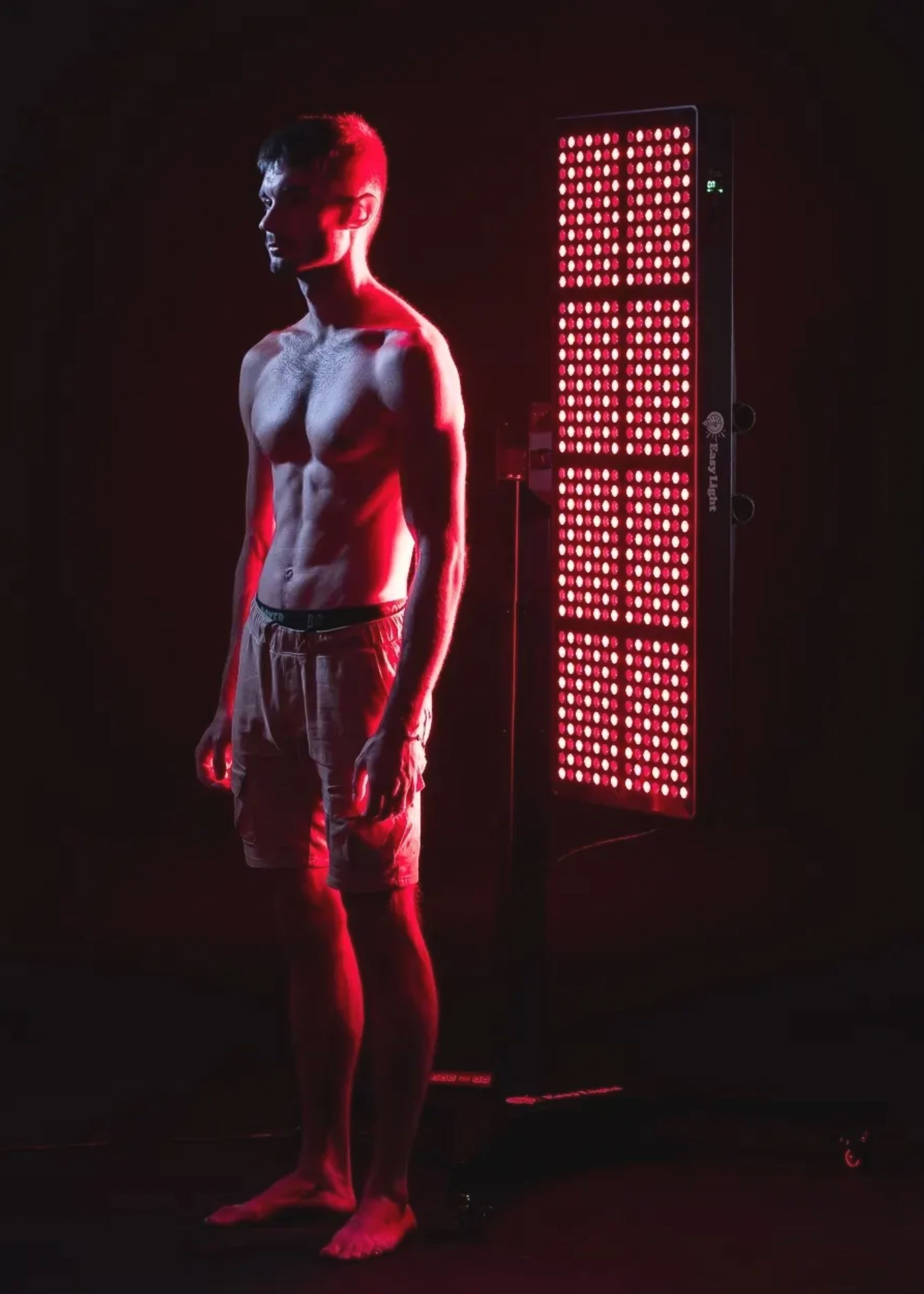 Red and near infrared light therapy with Mitochondriak panel